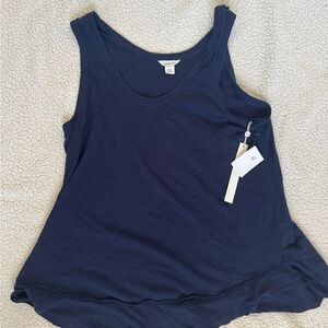 Caslon Navy Blue Sleeveless Top